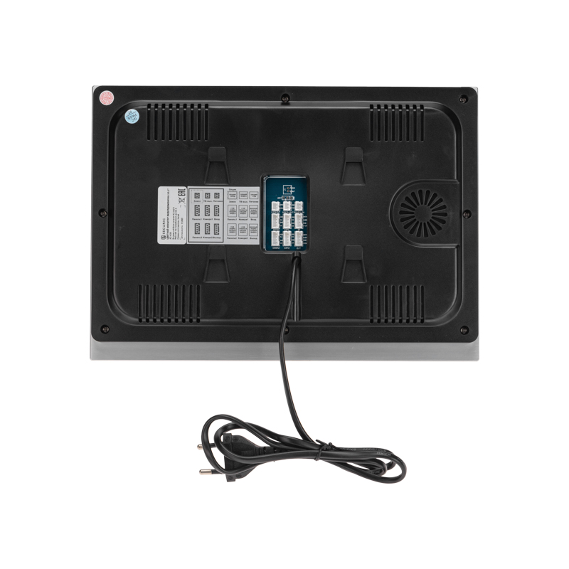 Цветной монитор видеодомофона 10,1" формата AHD(1080P), с сенсорным управлением, детектором движения, функцией фото- и видеозаписи (модель AC-439) securic